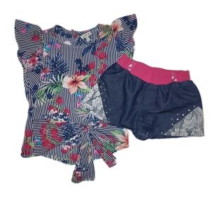 Girl's 2pc Summer Outfit. Sz 8